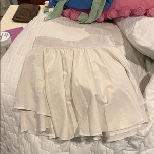 White lululemon skirt